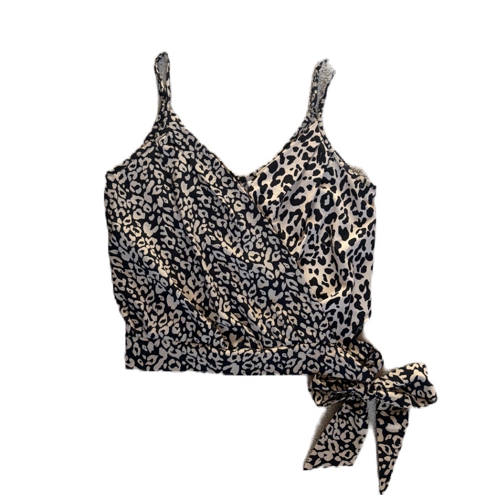 Honey Punch camisole leopard print top Small
